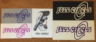 Full Circle@ The Greyhound Slough/colnbrook Rave Flyers X 5 C.  94/95