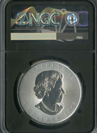 Canada Coin 2018 Silver $5 Maple Leaf FDI NGC MS70 2