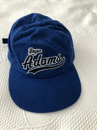 Bryan Adams Concert Hat Cap Blue