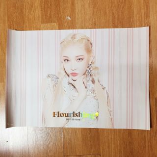 K - Pop Chungha Mini Album " Flourishing " Official Poster On Tube