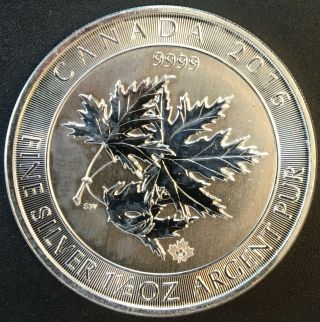 Canada - Silver 8 Dollar Coin - 1 1/2 Oz.  - 2016 - Unc