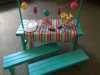My Life As & Our Generation (American Girl Doll) - Picnic Table & Accessories 2
