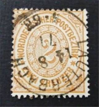 Nystamps German States North German Confederation Stamp 20 $115 Signed