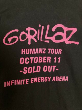 Gorillaz Humanz Tour October 11 Xl