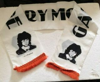Gary Moore Ex Thin Lizzy Vintage 1980s Concert Scarf