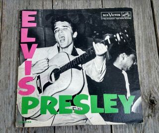 Elvis Presley Lp Vinyl Record 1956 Rca Victor Lpm 1254