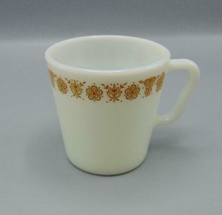 Vintage Pyrex Butterfly Gold Coffee Mug/cup/glass