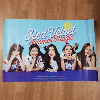 [poster Only] Red Velvet Summer Magic Mini Album Official Hard Tube Case Packing