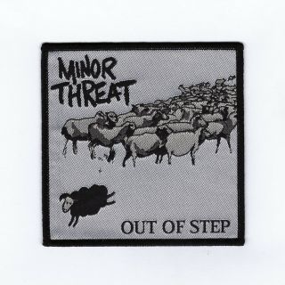 Minor Threat " Out Of Step " Patch Bad Brains - Cro - Mags - Ss Decontrol - Agnostic Front