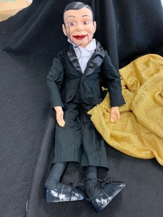 Vintage Eegee Ventriloquist Doll Charlie Mccarthy Puppet Cm30