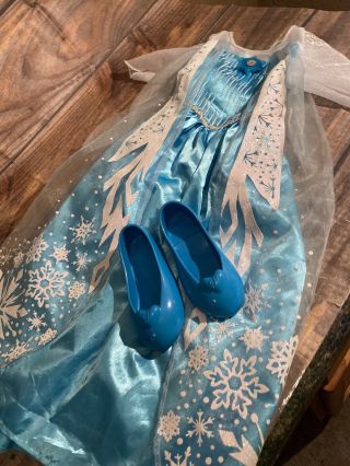 Disney Frozen Elsa 3 Foot Life Size Doll Dress And Shoes For Doll