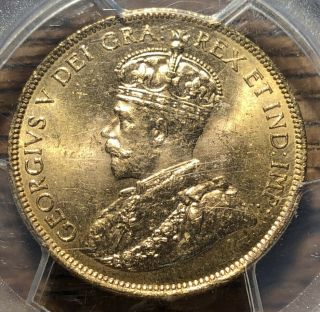 1914 $10 Canada Gold Canadian Gold Reserve Pcgs Ms 64