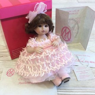 Marie Osmond Porcelain Dolls Baby Abigail In Pink Tiny Tot C2627 2007 135