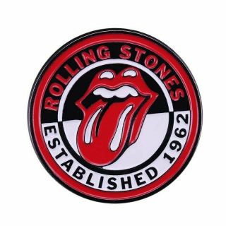 Rolling Stones Enamel Metal Pin Badge Iconic Tongue Logo Tour Mick Jagger Keith