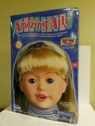 Ally Playmates 1999 Issued Doll W Accessories Box Talking