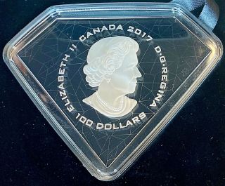 2017 Canada $100 Fine Silver 10 oz Coin - Superman ' s Shield 3