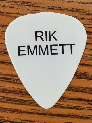 TRIUMPH (RIK EMMETT) CONCERT TOUR GUITAR PICK (HARD ROCK HEAVY METAL BAND) 2