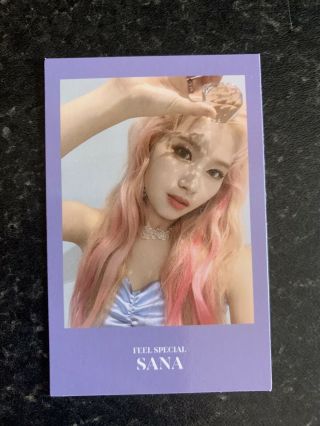 Twice Sana Official Feel Special Photocard 8th Mini Album Uk Seller Kpop