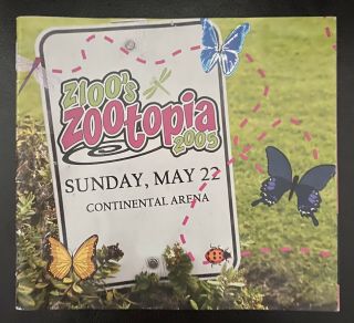 Z100’s Zootopia May 22,  2005 Program Booklet Bsb,  Jlo,  Gwen Stefani