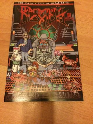 Chromium Dioxide Metal Fanzine Comic Issue 3 Sword Wild Dogs