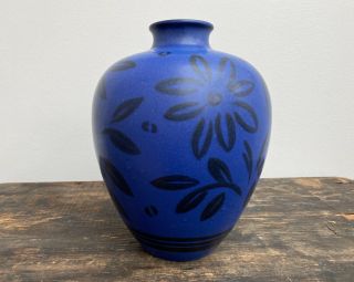 Rookwood Pottery Vellum Vase By Wilhelmina Rehm,  1946