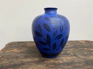 Rookwood Pottery Vellum Vase By Wilhelmina Rehm,  1946 3