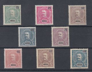 Portugal - Angola Complete Set Mng 2