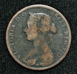 1862 Nova Scotia One Cent VG 2