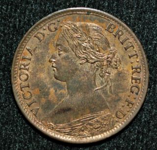 1864 Nova Scotia Half Cent Unc