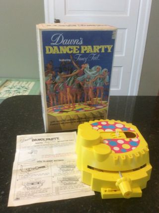 Vintage Topper Dawn Dance Party And Instructions,