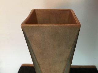 Roseville Futura Vase.  393 - 12.  Four Ball Vase. 3