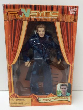 Living Toyz Nsync Justin Timberlake 11 " Figure Boxed (914d24)