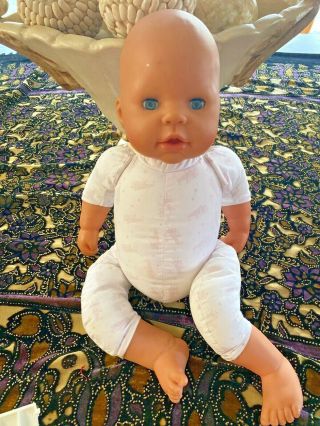Zapf Creations Chou Chou Interactive Doll 19 " No Bottle Or Clothes