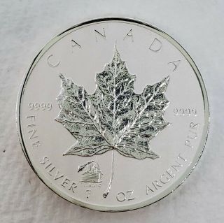 2012 Canada 1 Oz.  Silver Coin - Maple Leaf Reverse Proof Titanic Privy - 100 Anniv.