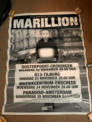 Marillion Tour Poster -.  Com Tour Netherlands 1999
