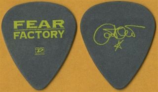 Fear Factory Christian Olde Wolbers Authentic 2005 Tour Signature Guitar Pick