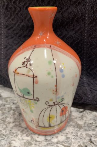 Lollipop Pottery Lollibird Bottle Handmade