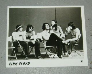 Pink Floyd 8x10 Promo Photo Classic Rock Columbia Vintage 80s Rare