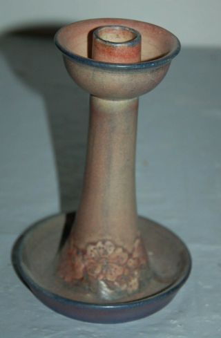 Newcomb Pottery 1920 Signed Afs Anna Francis Connor Simpson Candlestick Holder