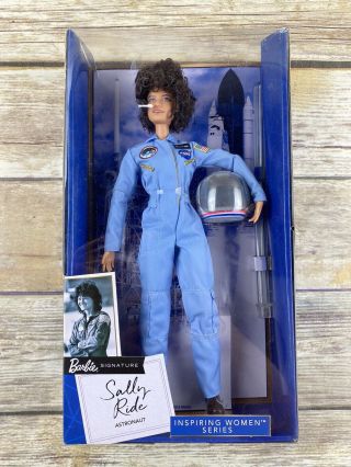Mattel Barbie Signature Sally Ride Astronaut Inspiring Women Series Barbie Doll