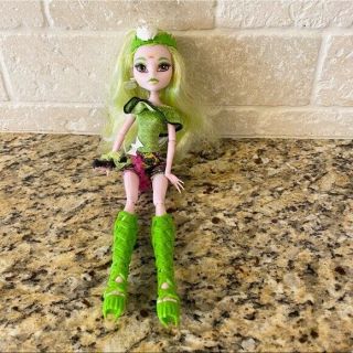 Monster High Batsy Claro Mattel Doll Green Blonde