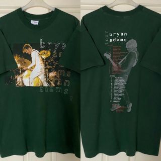 Rare Bryan Adams Official European Concert Tour T - Shirt 1999 Large Adults