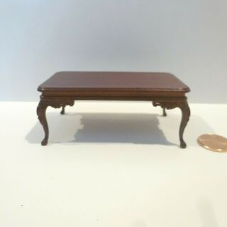 Dollhouse Miniature 1/2 " Scale Dining Table
