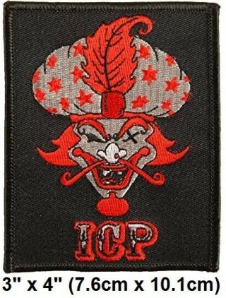 Rare 2004 Icp Insane Clown Posse Great Milenko Embroidered Iron - On Patch 3 " X 4 "
