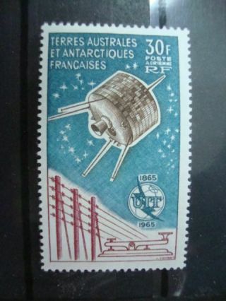 French Southern And Antarctic Territories 1965,  100th Anniversary Of I.  T.  U