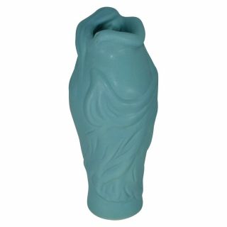 Van Briggle Pottery 1940s Blue Lorelei Vase