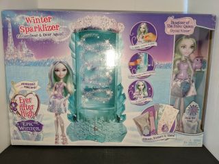 Ever After High Glitter Epic Winter Sparklizer & Crystal Winter Doll Set Bnib
