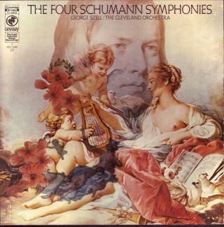 George Szell Classical The Four Schumann Symphonies Columbia Label 3 Lp Box Set