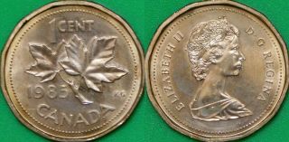 1985 Canada Pointed 5 Penny Graded As Brilliant Uncirculated From Roll