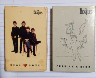 The Beatles Cassette Singles As A Bird & Real Love